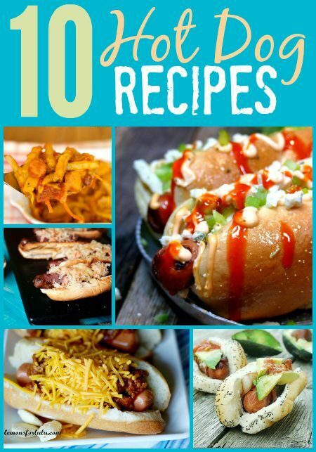 10 Fun Hot Dog Recipes - wearychef.com